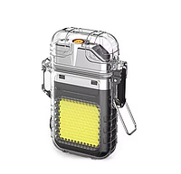 Зажигалка с мощным фонариком со спиралью накаливания