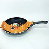 Глибока сковорода для індукційної плити WELL DONE WD-1016W 26 см, Сковорода надовго RJ-86, фото 9