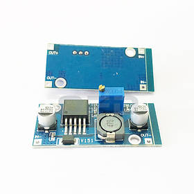 Знижувальний перетворювач напруги 4-35В 1-26В 15Вт DC-DC для Arduino та світлодіодів, компактний модуль