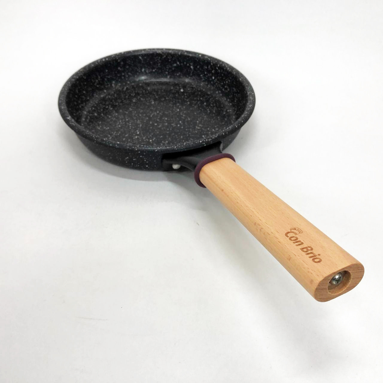 Сковорода з ручкою алюміній Con Brio CB-2006 20 см, Лита сковорода з антипригарним покриттям VJ-16, фото 1