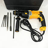 Перфоратор прямий ударний для будівництва, Перфоратор для домашніх ремонтів Дриль HQ-73, фото 7