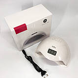 Манікюрна лед лампа для полімеризації твердих гелів, Лампа для манікюру і педикюру з таймером LS-14, фото 3