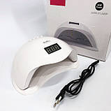 Манікюрна лед лампа для полімеризації твердих гелів, Лампа для манікюру і педикюру з таймером LS-14, фото 8