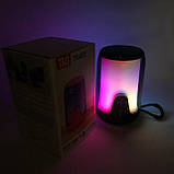 Маленька колонка з підсвічуванням TG652, Активні колонки для дому, Хороша bluetooth колонка FD-39, фото 9
