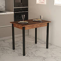 Обідній стіл "Модерн", сучасний прямокутний стіл на кухню в стилі лофт