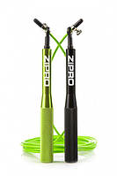 Скакалка Zipro спортивна 300 см, чорно-жовта