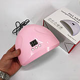 Лампа для манікюру sun з таймером FD, Сушарка для робіт з манікюром Лед лампа гель-лаку KB-14, фото 3