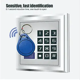 Лот із 10 RFID брелоків для безконтактної ідентифікації контролю доступу обліку об'єктів 125 кГц EM4305 10 штук