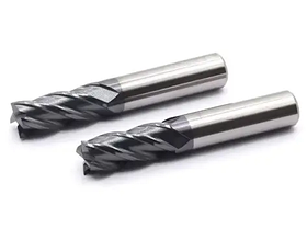 Фреза для металу HRC50 8 мм твердосплавне свердло для обробки сталі алюмінію кольорових металів 1100 об/хв 4 зубці