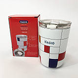 Термос для гарячого чаю Magio MG-1070 0.35 л, Термос у вигляді пляшки Питний DS-15, фото 3