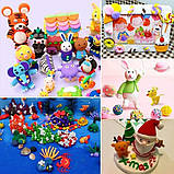 Набір для креативного ліплення пластилін, Пластилін моделін, Набори для творчості вироби QW-92, фото 6