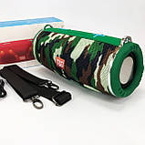 Недорогі портативні колонки TG642, Bluetooth стерео колонка з радіо, Міні-колонки з підсвічуванням XB-45, фото 4