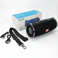 Колонка на акумуляторі маленька TG642, Bluetooth колонка з led підсвічуванням Стерео переносна ZW-85