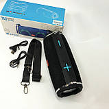 Колонка на акумуляторі маленька TG642, Bluetooth колонка з led підсвічуванням Стерео переносна ZW-85, фото 5