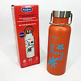 Термочашка для поїздок, Термос металевий, Термофляга для напоїв, Гарячий термос чаю Питний UI-36, фото 2