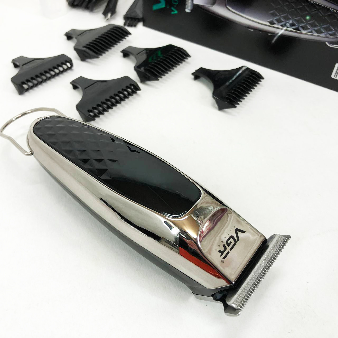 Класна машинка для стрижки волосся VGR V-093, Бездротовий акумуляторний тример для стрижки волосся JQ-95, фото 1