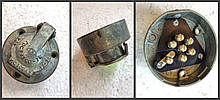 Роз'єм фаркопа причепа "АЕА" 12 В метал. мама (ПС300А3-150)