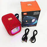 Колонка блютуз світлова TG339, Світлова блютуз колонка з хорошим звуком Портативна з Bluetooth FE-10, фото 10