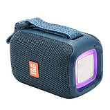 Маленька колонка з підсвічуванням TG339, Портативна бездротова колонка з хорошим звуком HT-60, фото 10