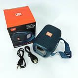 Маленька колонка з підсвічуванням TG339, Портативна бездротова колонка з хорошим звуком HT-60, фото 2