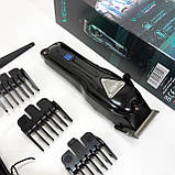 Електрична машинка для стрижки побутова VGR, Машинка для стрижки посіченого волосся CS-23, фото 2