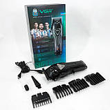 Електрична машинка для стрижки побутова VGR, Машинка для стрижки посіченого волосся CS-23, фото 10