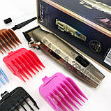 Професійна акумуляторна машинка Акумулятор VGR V-036, Хороші машинки для стрижки волосся для дому WP-27, фото 10