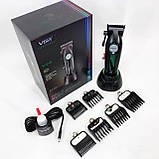 Машинка для різних стрижок акумуляторна, Машинка для стрижки з потужним акумулятором QU-58, фото 7