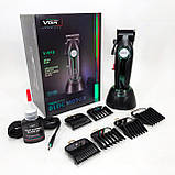 Машинка для різних стрижок акумуляторна, Машинка для стрижки з потужним акумулятором QU-58, фото 8