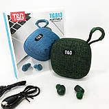 Bluetooth колонка з зарядкою від usb TG813, Портативна блютус колонка, Колонки для музики вдома YV-49, фото 9