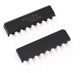 Мікросхема для світлодіодної індикації рівня сигналу та заряду батареї 10 штук SIP-9 KA2284