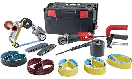 Шліфувальна щіточна машина FLEX BSE 14-3 INOX Set, фото 1