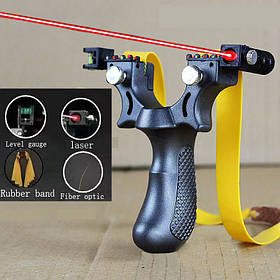 Рогатка з нічним прицілом для полювання та спорту дальність 400 метрів професійна тактична рогатка