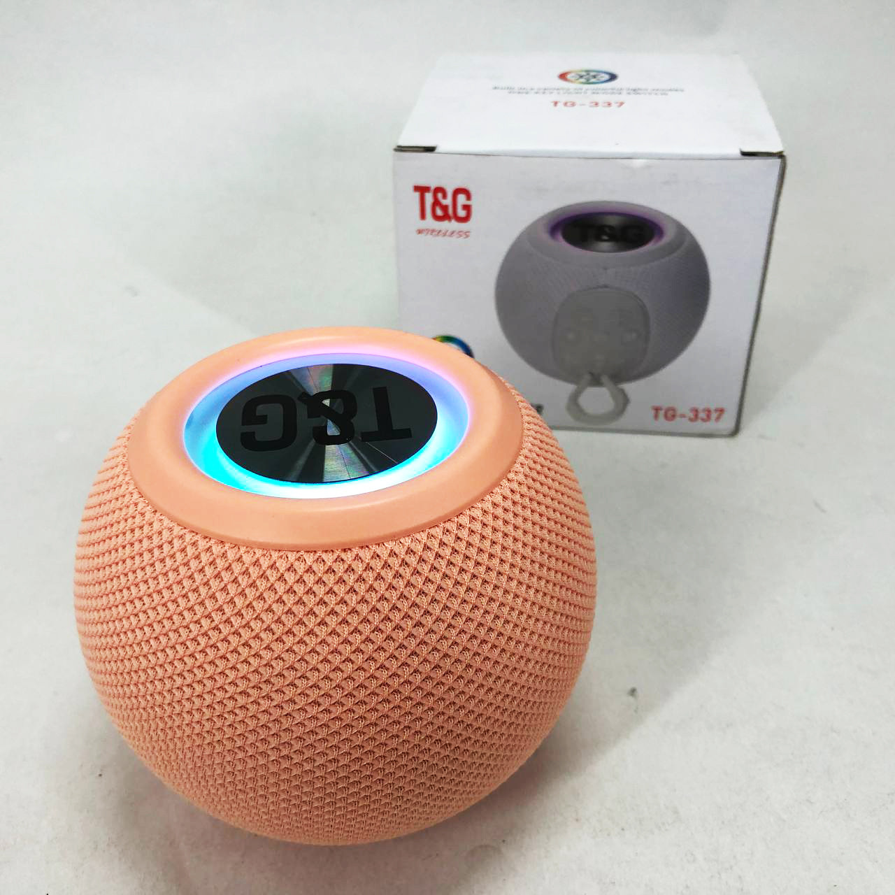 Стерео колонка переносна TG337, Портативна колонка з підтримкою bluetooth Bluetooth з радіо BD-27, фото 1