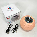 Стерео колонка переносна TG337, Портативна колонка з підтримкою bluetooth Bluetooth з радіо BD-27, фото 3