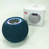 Колонка Bluetooth бюджетна TG337, Музична блютуз колонка з підсвічуванням з rgb світломузикою YN-25, фото 2