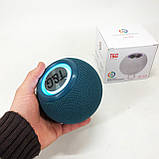 Колонка Bluetooth бюджетна TG337, Музична блютуз колонка з підсвічуванням з rgb світломузикою YN-25, фото 5