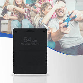 Карта пам'яті 64 МБ Sony PlayStation 2 універсальний аксесуар для консолі швидка передача даних чорний колір