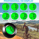 Велокомп'ютер 995/997 провідний 22 функції з підсвічуванням водонепроникний QM-33, фото 5