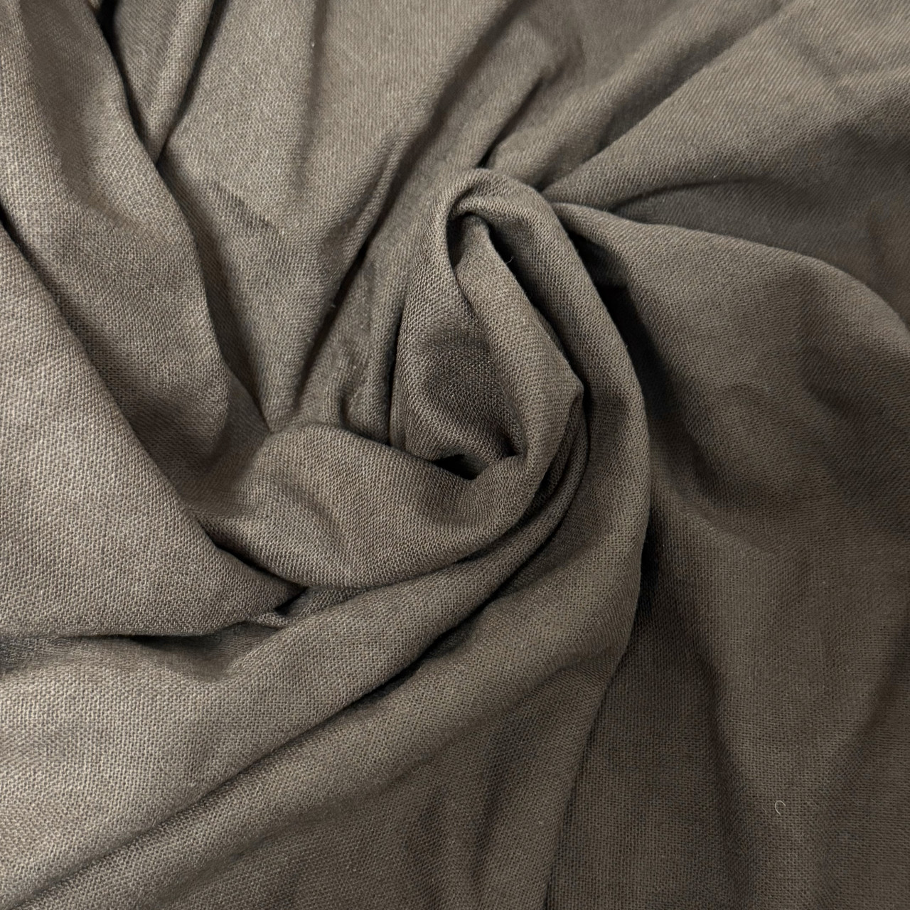 Льон з віскозою, колір шоколадний, фото 1