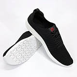 М'які кросівки сітка 41 р., Кросівки літо для чоловіків, Взуття чоловіче літнє чоловічі легкі FG-82, фото 9