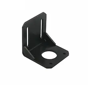 Кутовий кронштейн для крокового двигуна NEMA17 42 мм для 3D-принтера та ЧПУ-верстата сталевий L-подібний 100 г