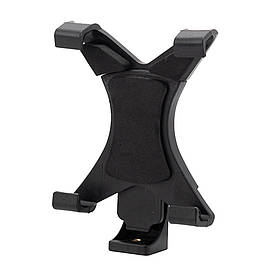 Тримач для планшета 7-10 дюймів на штатив та монопод з гумовими накладками та двопозиційним замком