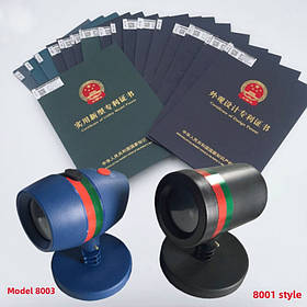 Лазерний проектор для новорічного вуличного освітлення світлове шоу RGBW USB садовий вологозахищений 6814181846