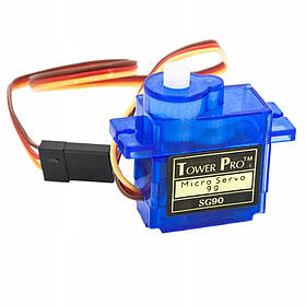 Сервопривід для Arduino та інших контролерів нейлоновий редуктор 9 г для моделей та робототехніки 180 градусів