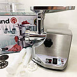 М'ясорубка для подрібнення м'яса і риби ViLgrand V304-SMG 3000 Вт 'ясорубка настільна професійна CX-21, фото 10