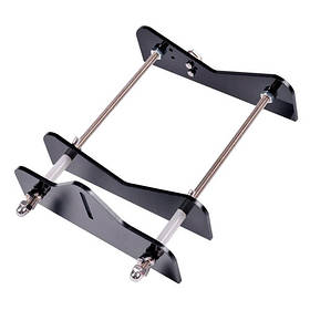 Верстат для різання скляних пляшок універсальний різак для рукоділля з регулюванням довжини та діаметра різання 2-32 см