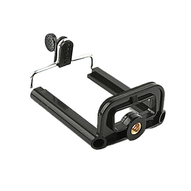 Тримач для телефону на штатив монопод універсальний кріплення 1/4 дюйми сумісність 5.5-8.5 см чорний