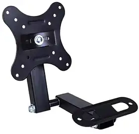 Кронштейн поворотний для телевізорів та моніторів 14-24 дюйми з нахилом та поворотом кріплення VESA 50x50 100x100 до 10 кг