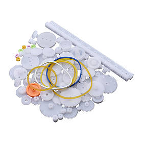 Набір деталей для Arduino та робототехніки 75 штук шестерні шківи пасики для DIY проектів та моделювання